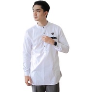 Baju Koko Pria | Baju Koko Pria Matt Kualitas Premium Super 23 - Putih