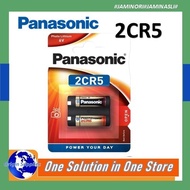 Panasonic 2CR5 Photo Lithium Power 6V battery / 6 volt battery