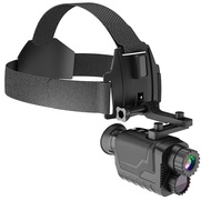 BekinTek 4K 3D หมวกติดหัวติดตั้งกล้อง Night Vision Monocular แว่นตากลสายนอนชาร์จได้ โทรทราย ดาร์กสัง