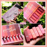 Novo Limited edition mini lipsticks   หัวจรวด เนื้อแมท 6 แท่ง