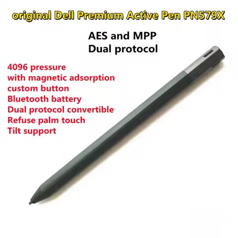Dell Lenovo PN579X Stylus Active Pen for Dell XPS 15 9575, XPS 15 9570 XPS 13 9365 Latitude 11 (5175