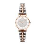 Emporio Armani AR1926 Analog Quartz Two Tone Stainless Steel Women Watch [Pre-order]