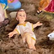 Tượng Chúa hài đồng trang trí tại nhà kích thước 16cm từ đầu xuống chân chúa Mang Lại Vẻ Đẹp Ấm Áp C