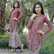 Sett kebaya dasty dan Rok Plisket Kebaya Setelan Kebaya pasangan Kebaya seragam warna grey Kebaya br