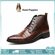 Hush Puppies รองเท้าผู้ชาย รองเท้าเชลซี รองเท้าผู้ชาย รองเท้าหนังผู้ชาย รองเท้าบูท รองเท้าบูท ผู้ชาย รองเท้าหนัง HOT ●8/27▼❒