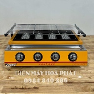 Bếp nướng BBQ bằng gas 4 đầu đốt ngắn ETon ET-K222