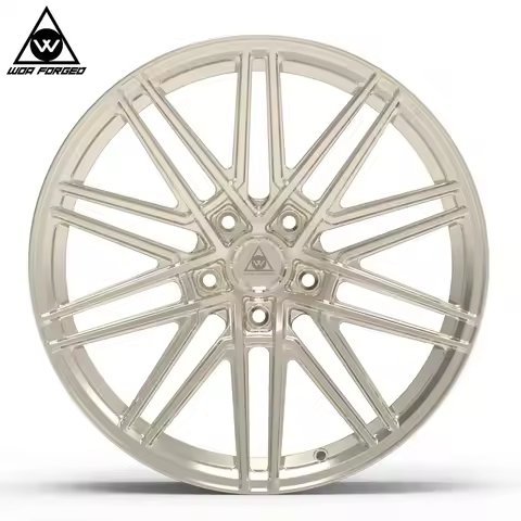 White Electroplated Multi-spoke Wheel HF-7 Deep19 20 21inch Polished Brushed Finish Custom-made Spor