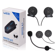 All-in-one Speakers 2nd Generation id221 MOTO A1 Protruding Microphone Motorcycle Helmet Bluetooth B