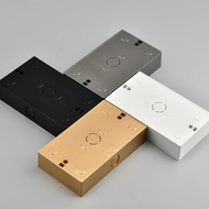 86/146Type Surface Mounting Box Wall Switch Socket Bottom Installation Box Back Junction Box 86*86mm