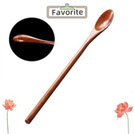 FAVORITEGOODS Wooden Spoon Tableware Desserts Condiment Japanese Kids Spoon Home Living Honey Tea Sc