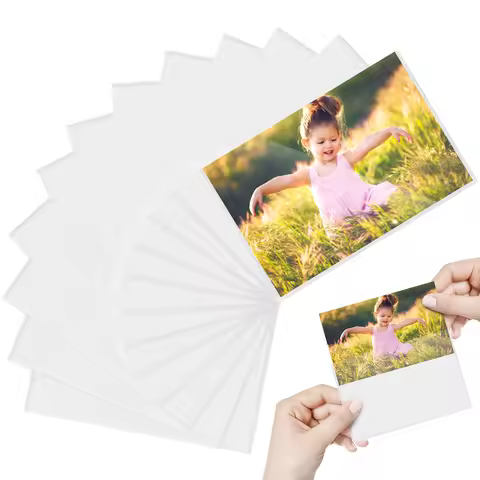 12Pcs Magnetic Picture Frames 4x6 Inch Photo Pocket with White Border PVC Photo Frame Magnetic Sign 