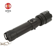 ORIEN USB Flashlight, 1200LM 30W LED Flashlight, Durable 5 Modes IPX4 Waterproof Rechargeable Flashl