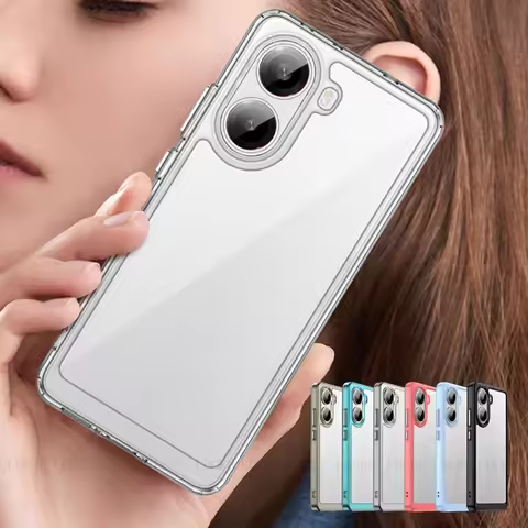 For Cover Poco X7 Pro Case Xiaomi Poco X7 X 7 Capa Shockproof Bumper Back Hard Clear Transparent Col
