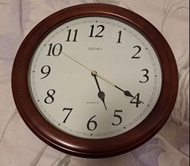 精工SEIKO掛鐘 直徑約33cm（價格可議）