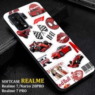 Realme 7 Auto Case Motif [AESTHETIC CAR] Latest Realme 7 Case Case hp Casing Glossy Softcase 2D Hard
