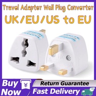 EU Plug Travel Adapter Wall Plug Converter UK/EU/US to EU AC Power Plug Power Adapter