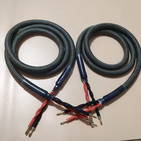 MCINTOSH Speaker Cable HiFi Pure Copper Main Speaker Cable 4-core 4N Oxygen-free Copper Audio Banana