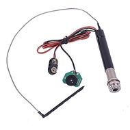Pen tube pickup original sound acoustic guitar sound hole pickup folk guitar free hole tail nail pic