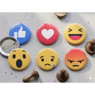 Facebook Reacts Button Pins