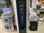 JS 淇譽 三件式 JY3017 重低音喇叭組 2.1 聲道全防磁 立體聲 主動式 桌上型喇叭 大功率