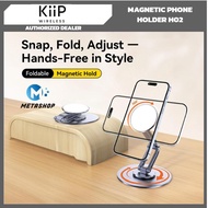 HP KiiP H02 Magnetic Phone Holder Foldable Universal Smartphone iPhone Tablet Mount Foldable
