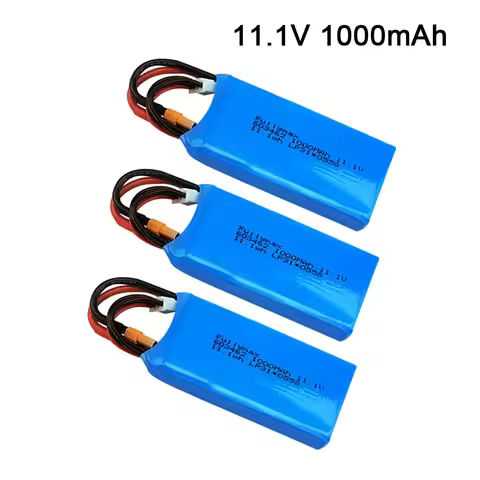 3S Battery for XK X450 FPV RC Airplane Fixed Wing 3S 11.1V 1000mAh 1300mah 20C Lipo Battery LIPO Ele