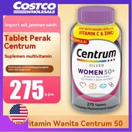 275 tablets Centrum Silver Women 50+ Multivitamin Multimineral USA-Costco