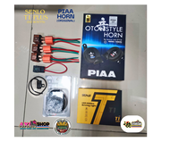 SENLO MINI DRIVING LIGHT V3 X1 PLUS T1 PLUS M1A PLUS 60watts & PIAA HORN ORIGINAL WHITE & GOLD QR