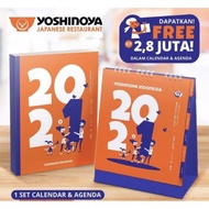 [FREE VOUCHER 2.8 JT] AGENDA DAN KALENDER YOSHINOYA 2021 CT11198