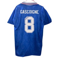 Top quality 1996-1997 Glasgow Rangers home retro jersey GASCOIGNE #8