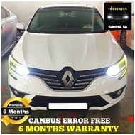 Renault Megane 4 IV Mk4💡6500k White LED Headlight / Fog light Bulb⭐100% Error Free - HB3 HB4 H7 H8 H