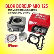 BLOK SEHER BORING PAKET BORE UP BOREUP MIO M3 FINO 125 MIO SOUL GT XRIDE 125 MIO Z MIO S 58 58MM 59M