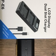 (COD) แบตเตอรี่สำหรับ Canon LPE6 R 7D2 7D 6D2 6D 5D3 5D2 90D 80D 60D 70D