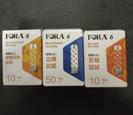 FORA 6 總膽固醇/血糖/尿酸 測試紙