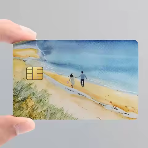 Singer Yung Kai Blue Poster Credit Card Skin Stickers for Bank Access Protective Film Cover Sticker 