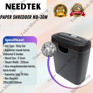 MESIN Needtek ND-30N Paper Shredder ND-30N Needtek