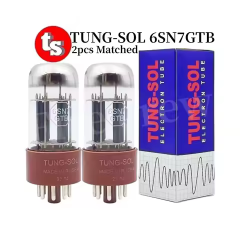 TUNG-SOL Vacuum Tube 6SN7GTB Replace CV181 6N8P 6H8C 5692 6SN7GT HIFI Audio Valve Electron Tube Ampl