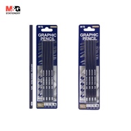 Graphic Pencil M&G Pencil Set 2H 2B 6B 14B AWP357G2 - Set (4 Pencils) SHESB