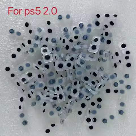 50pcs for Ps5 Game Pad Controller 2.0 V2 Conductive Rubber Set L1R1 L2R2 Silicone LR Pad