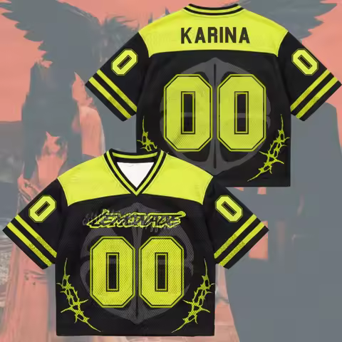 Summer Lemonade Comeback World Tour Karina Jersey Gifts Fans Men's Women's Gift Short Sleeve Casual