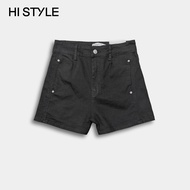 HI STYLE Women Short Jeans - Black - FVA610099 / Seluar Jeans Pendek - Hitam