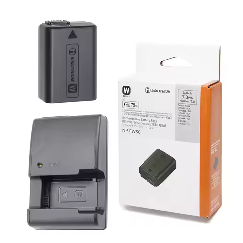 Genuine NP-FW50 NPFW50 NP FW50 Battery BC-VW1 Charger For Sony NEX-3 a7R a7S NEX-7 A7 7R II 2 RX10 5
