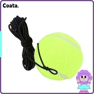 COATA Rebound Ball, Adjustable Rope Yellow Tennis Training Ball, Tennis Tether Ball Elastic String T