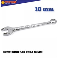 TORA 10 mm combination ring spanner
