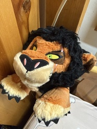 迪士尼獅子王刀疤毛絨玩具