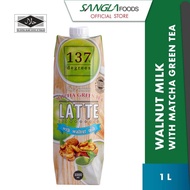 137 degrees Walnut Milk with Matcha Green Tea Latte (1 x 1L) Halal certified