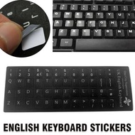 **包郵** UK英文鍵盤貼紙 英文字母貼 英文全鍵盤附數字貼 字母鍵盤防磨損 [平行進口]