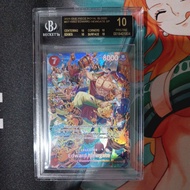 BGS Black Label 10 Pristine 2025 One Piece Card Game Royal Blood #ST15002 Edward Newgate SP