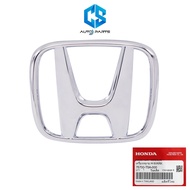 Front Grille Logo HONDA CITY Year 17-19 JAZZ GK 17-19 HRV 19-21 Size 14x11.5 cm. (75700-T5A-000)