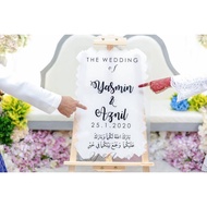 welcome board personalized custom acrylic,Wedding Signage,welcome Board acrylic,Acrylic Welcome Boar